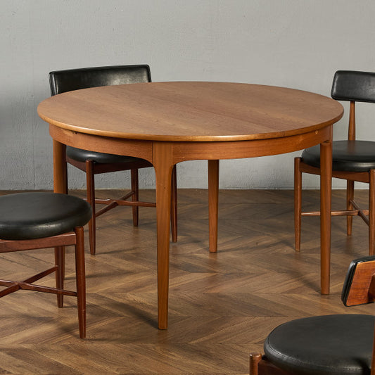 エクステンション ラウンド ダイニングテーブル