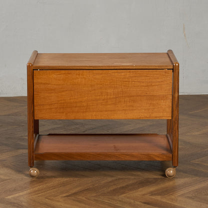 英国 ヴィンテージ ドロップリーフ トロリーワゴン