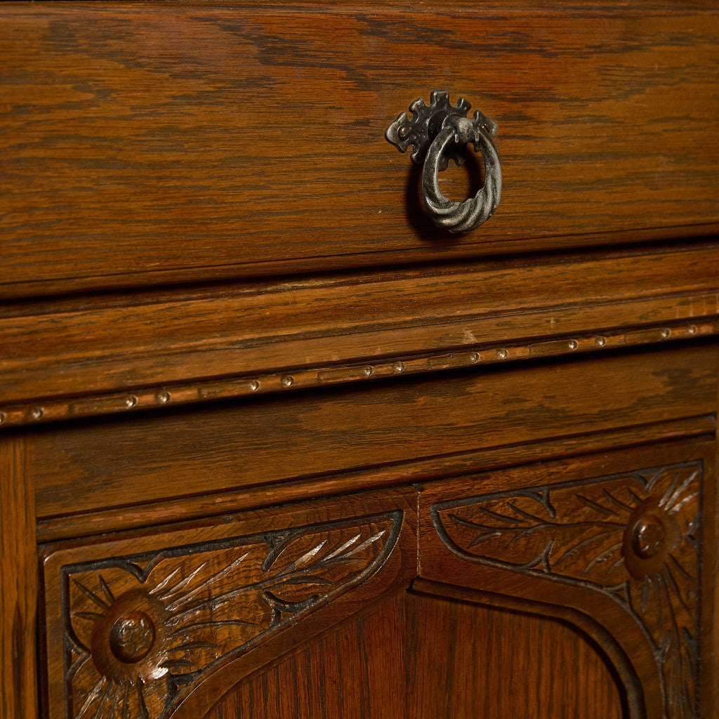 英国 クラシック オーク材 ブックケース