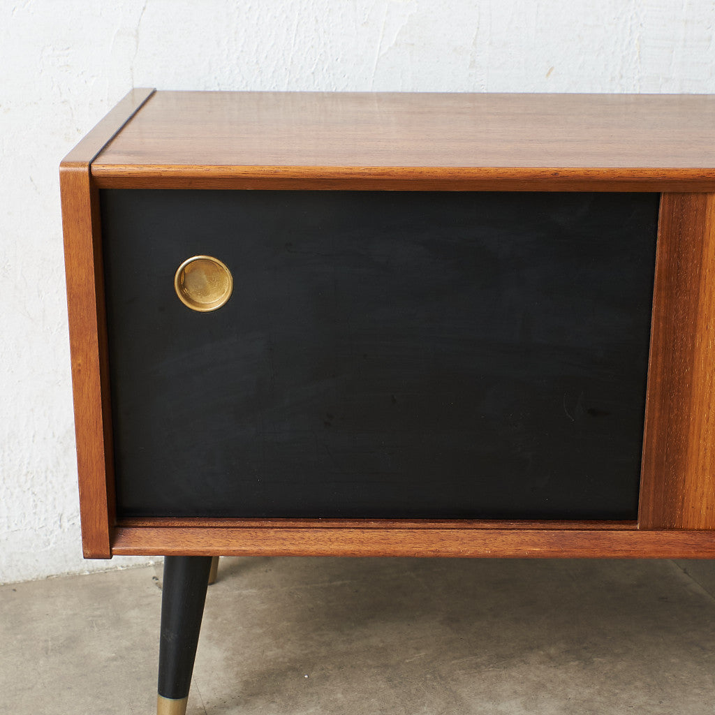 67612][ジープラン G-PLAN]Tola&black サイドキャビネット / カスタム