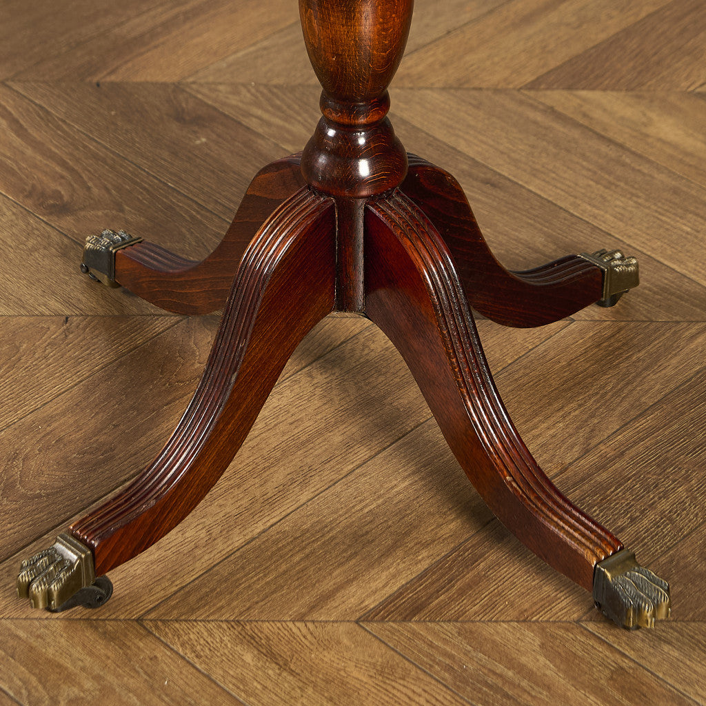 英国 クラシック リージェンシー 様式 ドラムテーブル