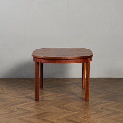 ヴィンテージ エクステンション オーバル ロング ダイニングテーブル