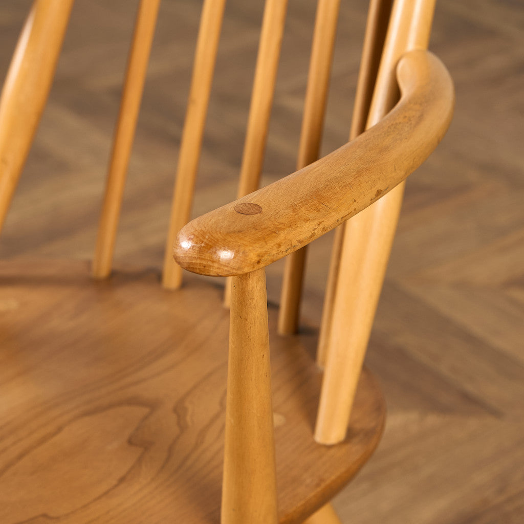 ヴィンテージ ゴールドスミス アームチェア ブルーラベル