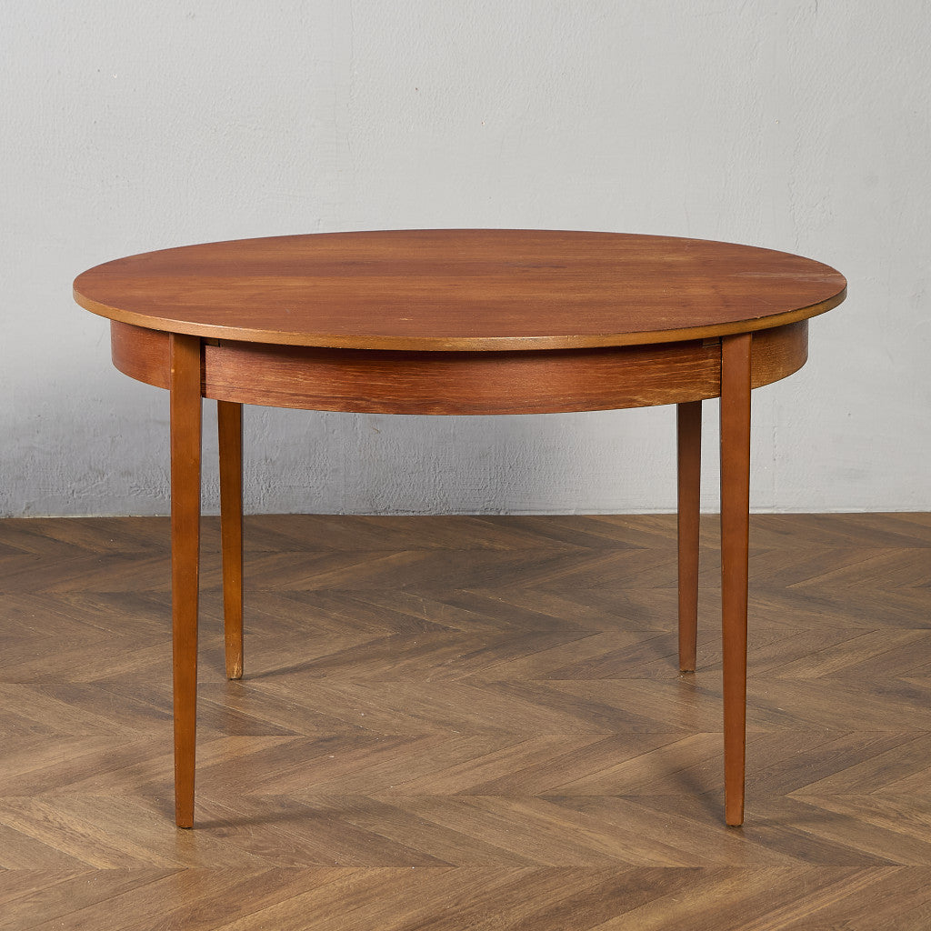 英国 ヴィンテージ ラウンド ダイニングテーブル #89660