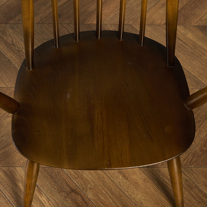 ヴィンテージ クエーカー アームチェア ラウンドゴールドラベル