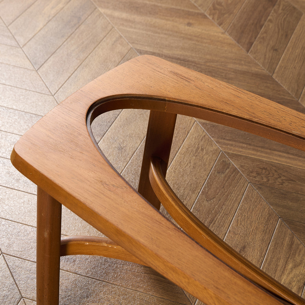 ネイサン Nathan ヴィンテージ スモーク ガラストップ コーヒーテーブル #97348