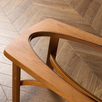 ネイサン Nathan ヴィンテージ スモーク ガラストップ コーヒーテーブル #97348