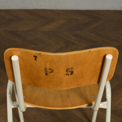 イギリス ヴィンテージ スタッキング スクールチェア