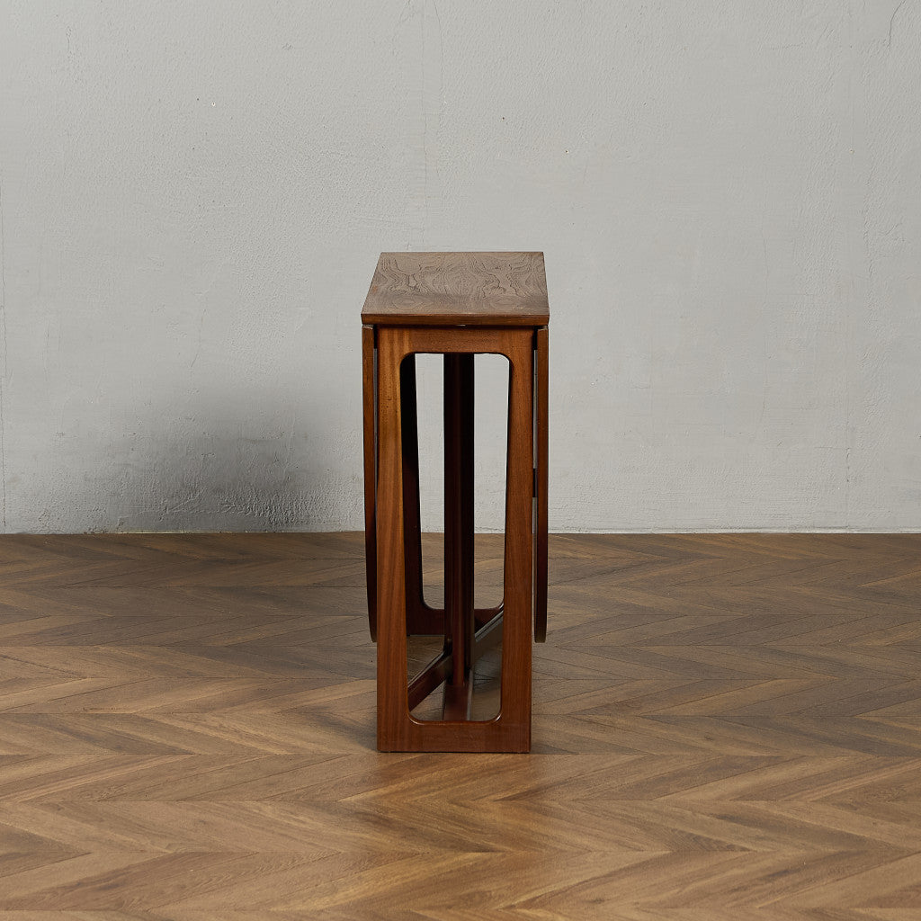 イギリス ヴィンテージ ドロップリーフ ゲートレッグテーブル #97206