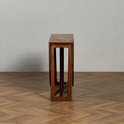 イギリス ヴィンテージ ドロップリーフ ゲートレッグテーブル