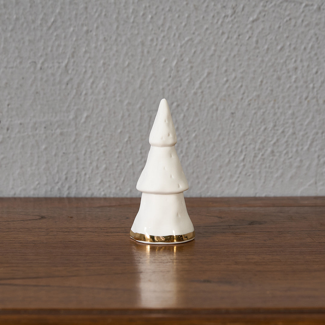 Winter forest Set of 4 / Gold