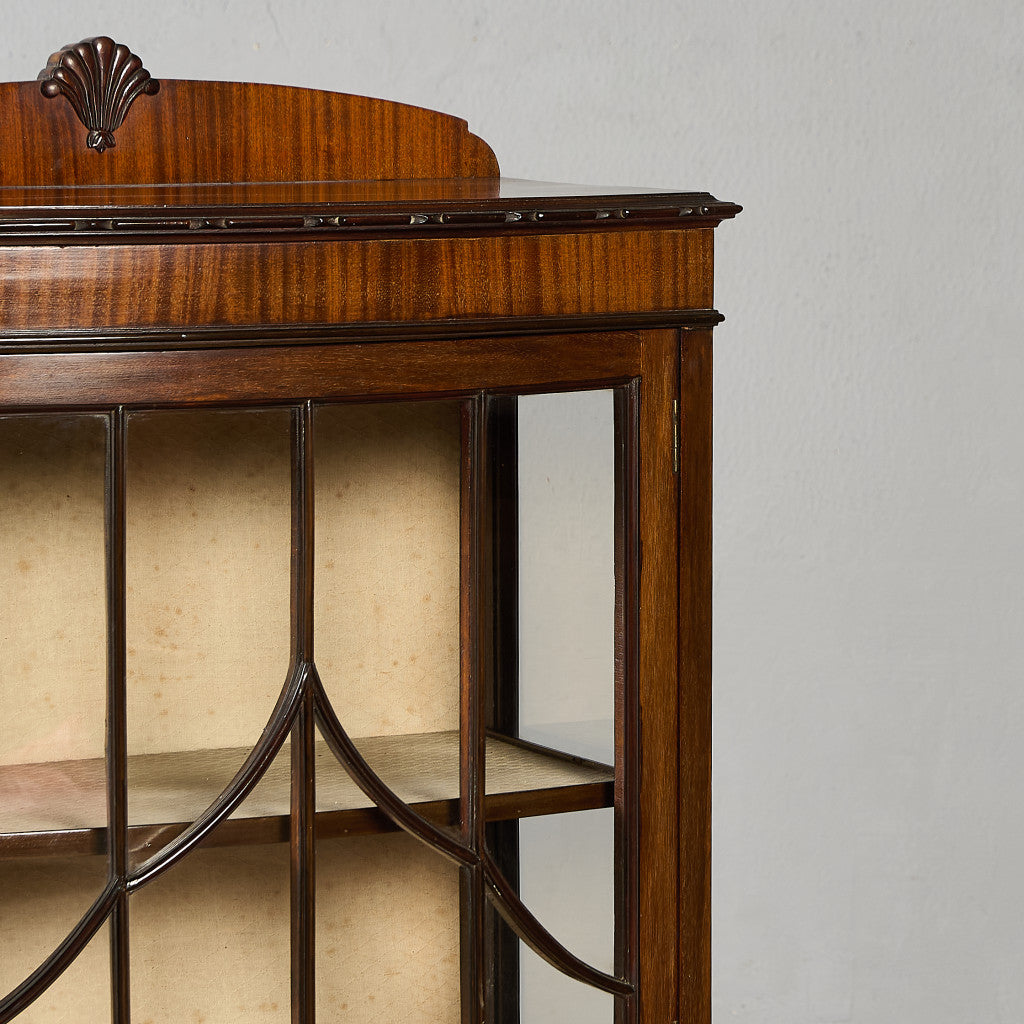 英国 クラシック ディスプレイ ガラス キャビネット #97302