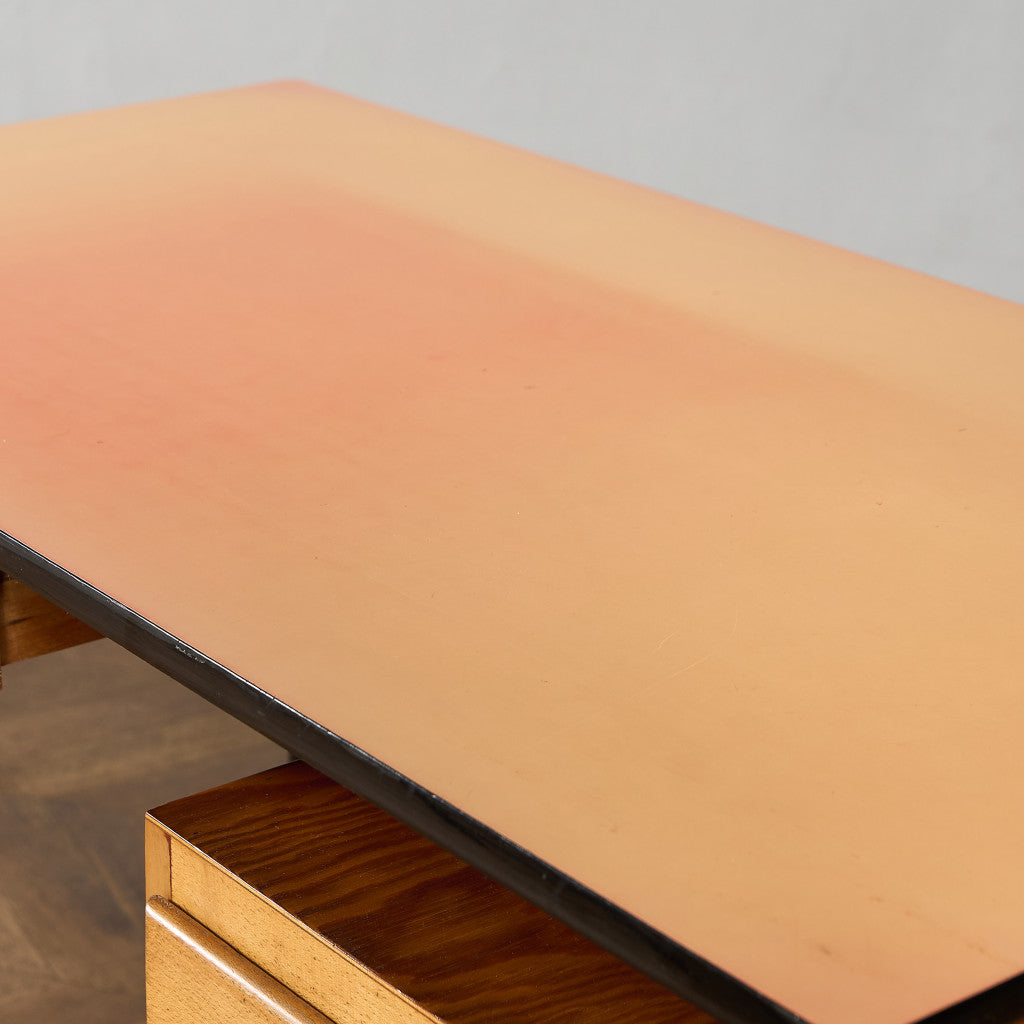 オランダヴィンテージ 片袖デスク