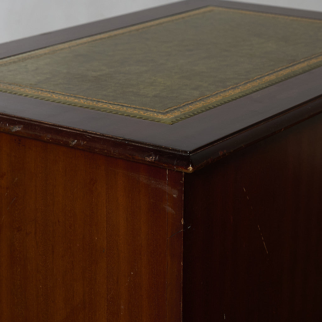 英国 クラシック 両袖 スモール デスク