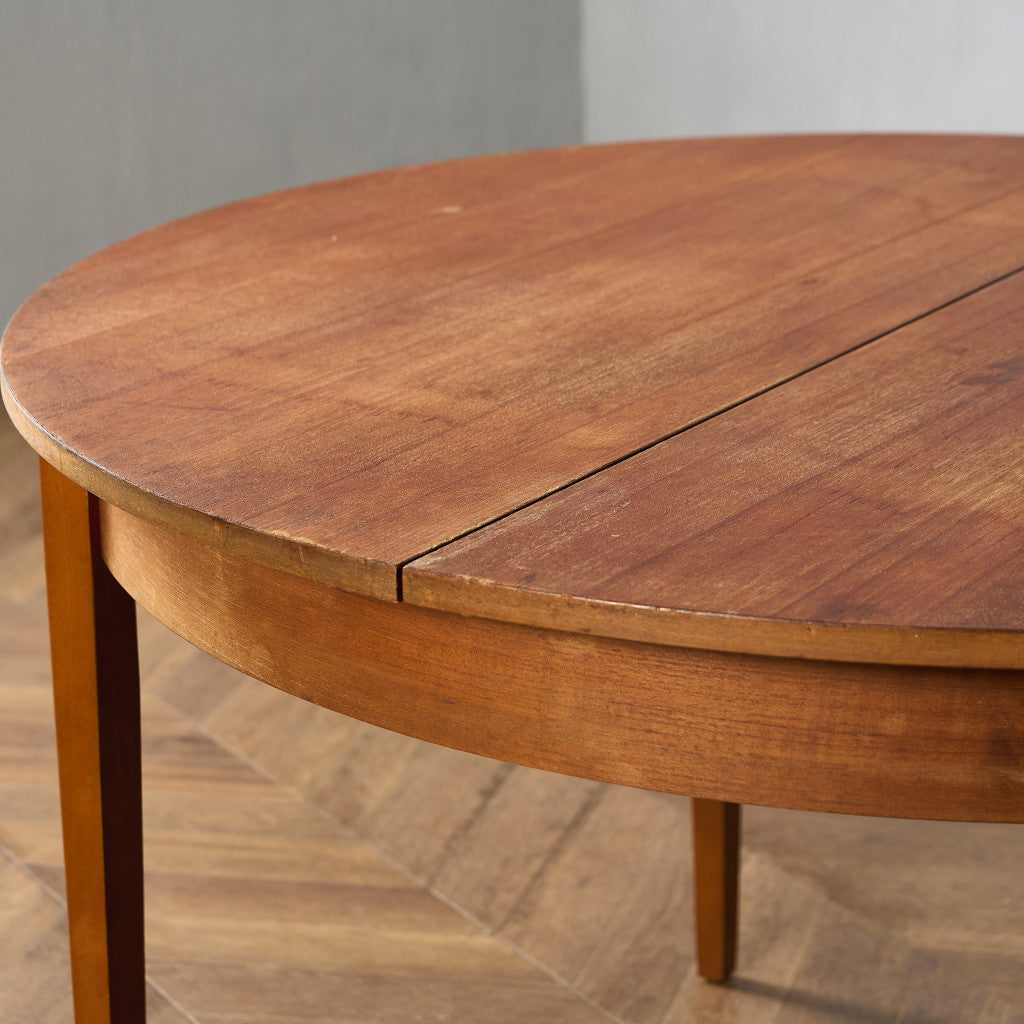 英国 ヴィンテージ ラウンド ダイニングテーブル #89660