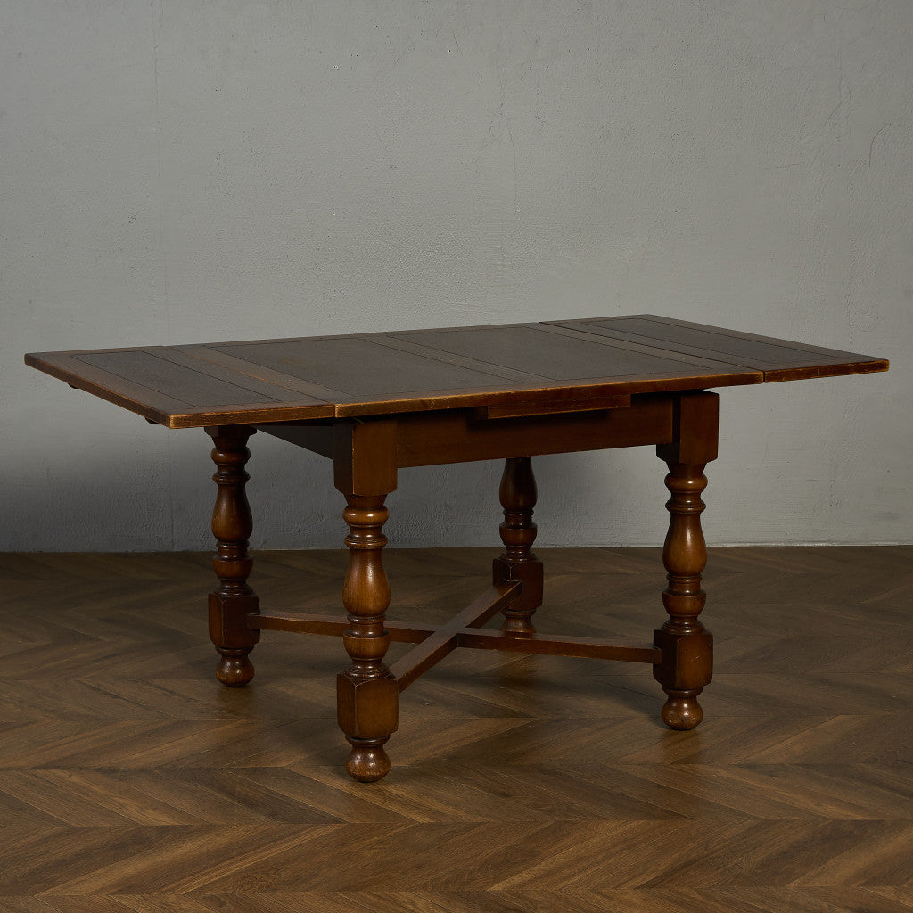 英国 クラシック ドローリーフ ダイニングテーブル #89908