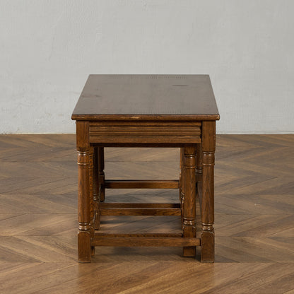 英国 クラシック ネストコーヒーテーブル センターテーブル #95415