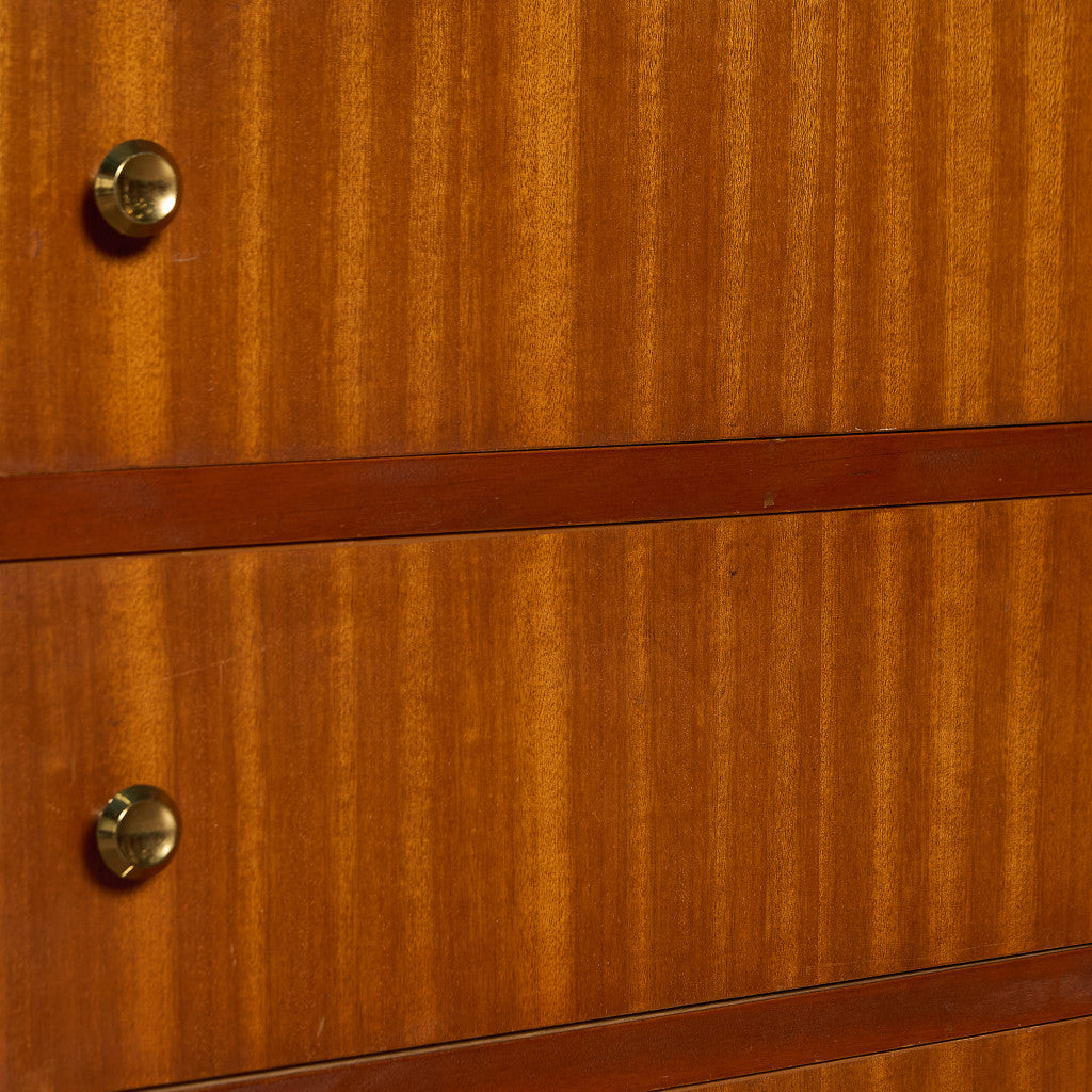 英国 ヴィンテージ 6段 トール チェスト