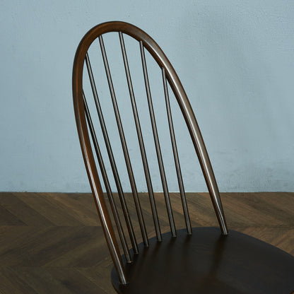 ERCOL Vintage Quaker Chair Large Size / Round Gold Label #66074