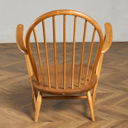 ercol グランドマザーズチェア ブルーラベル