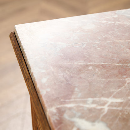 英国 クラシック 大理石 サイドキャビネット #97017