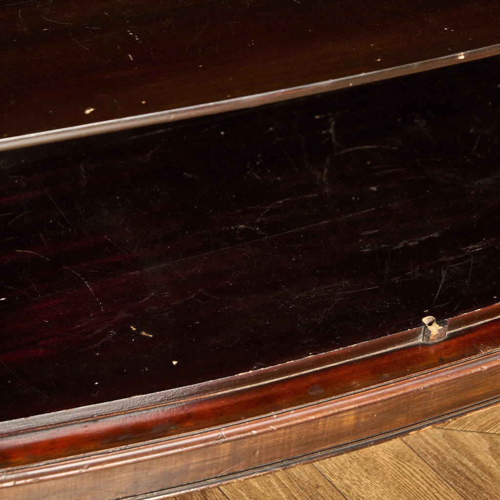 英国 アンティーク ビューロー ブックケース