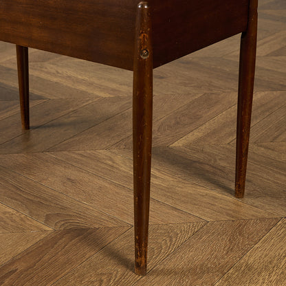 英国 ヴィンテージ ソーイングボックス サイドテーブル