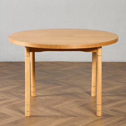 旧東ドイツ ヴィンテージ ラウンド ダイニングテーブル