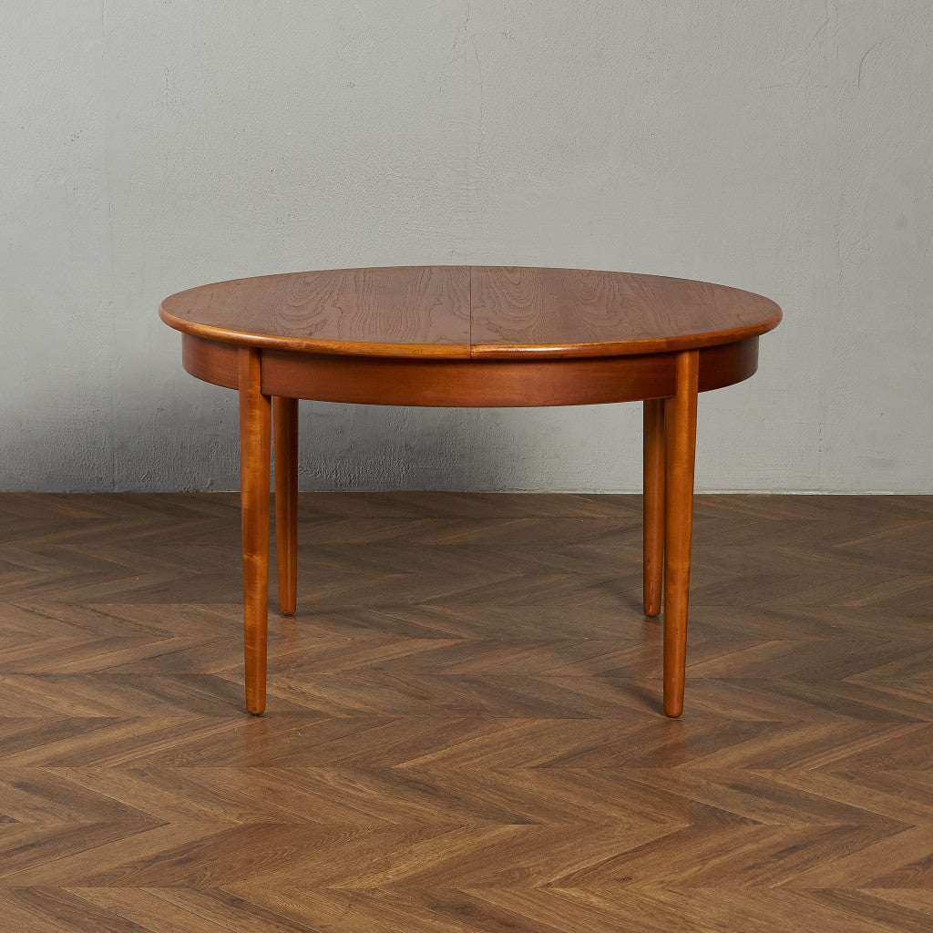 ヴィンテージ エクステンション ラウンドダイニングテーブル
