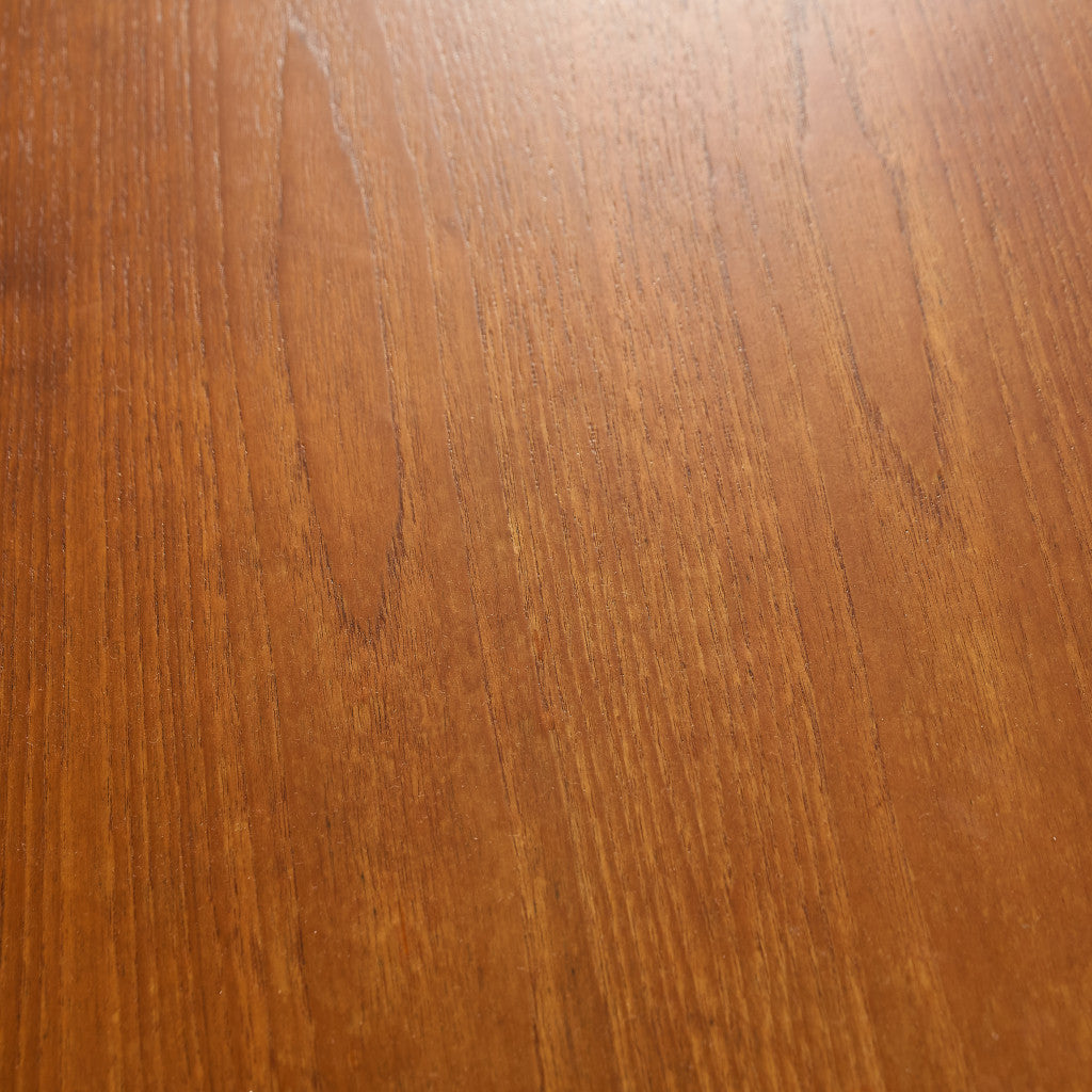 エクステンション ラウンド ダイニングテーブル 天板再塗装済み