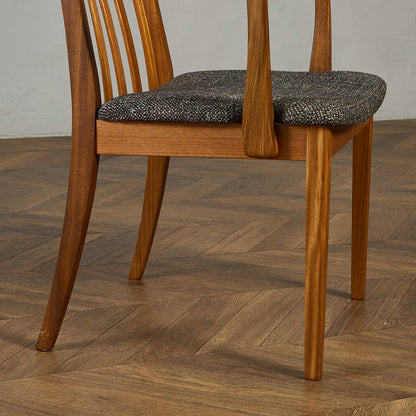 スラットバック アームチェア 座面張替え済み