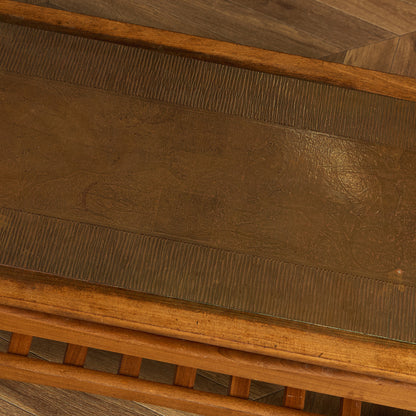 英国 ヴィンテージ 銅天板 センターテーブル #97172