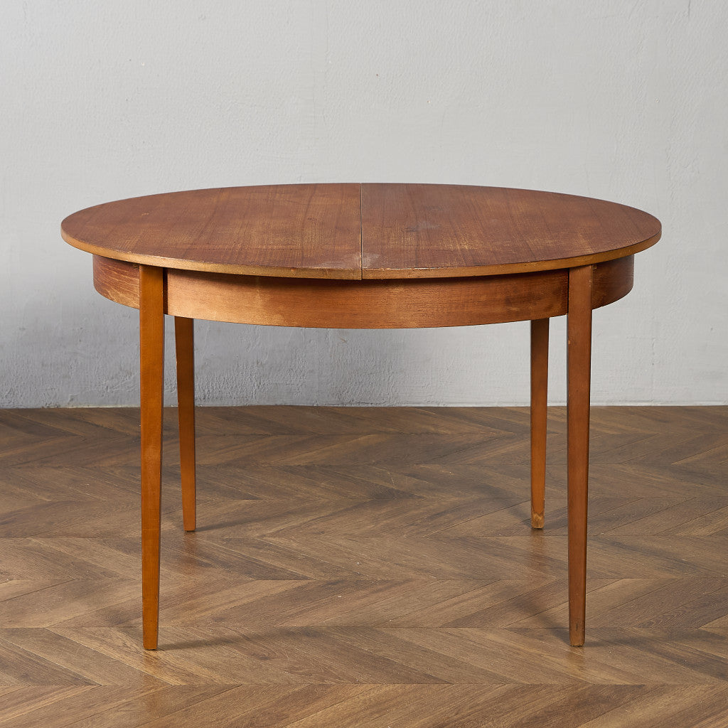 英国 ヴィンテージ ラウンド ダイニングテーブル #89660