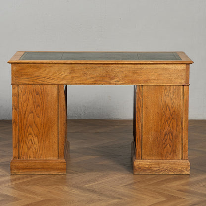 英国 クラシック 両袖デスク