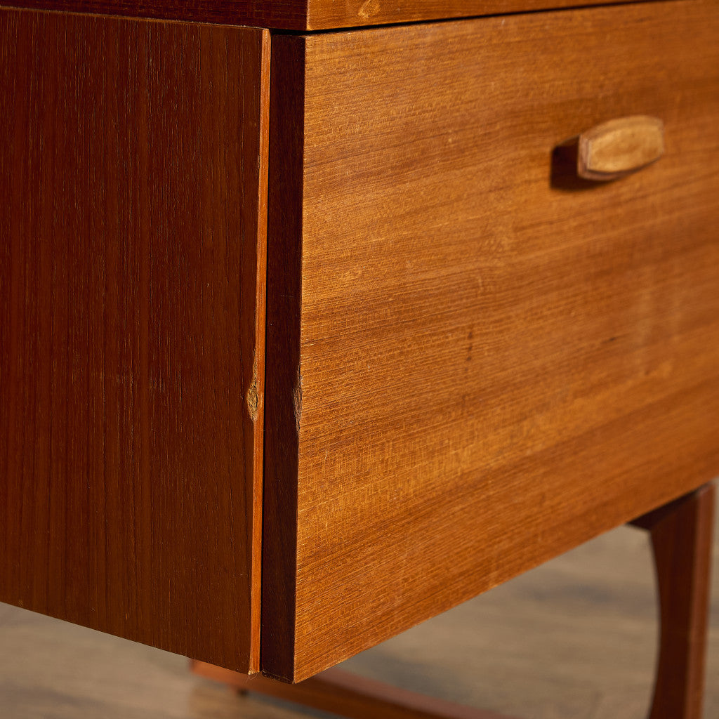 Quadrille ヴィンテージ デスク 両袖デスク