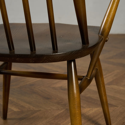 ヴィンテージ クエーカー アームチェア ラウンドゴールドラベル