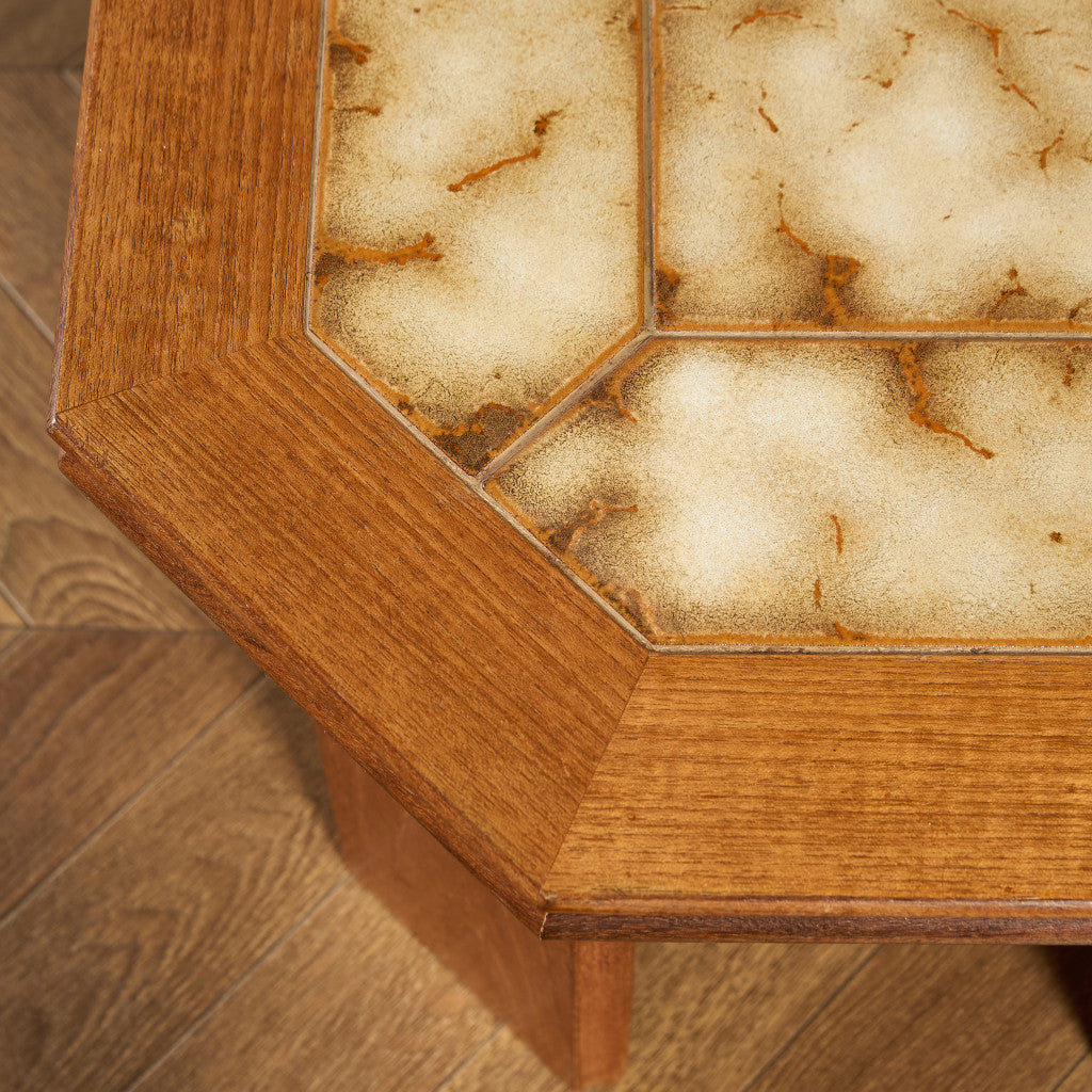 ヴィンテージ タイルトップ コーヒーテーブル