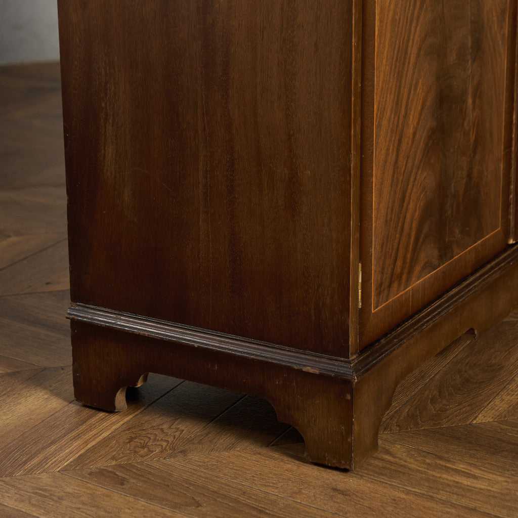 英国 クラシック エドワーディアン 様式 ブックケース カップボード