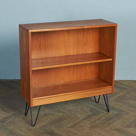 ヴィンテージ ブックシェルフ / カスタム アイアンヘアピンレッグ