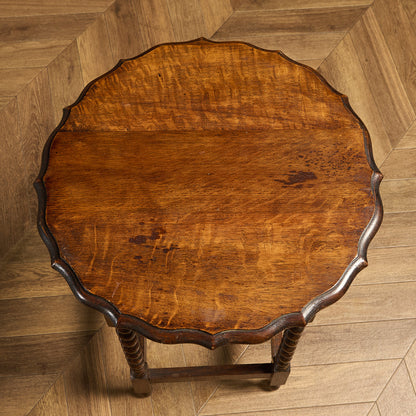 英国 クラシック バーリーシュガーツイスト サイドテーブル