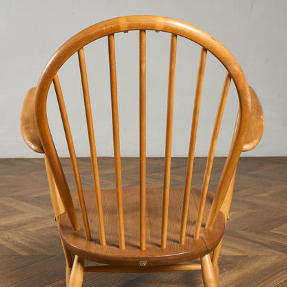 ercol グランドマザーズチェア ブルーラベル