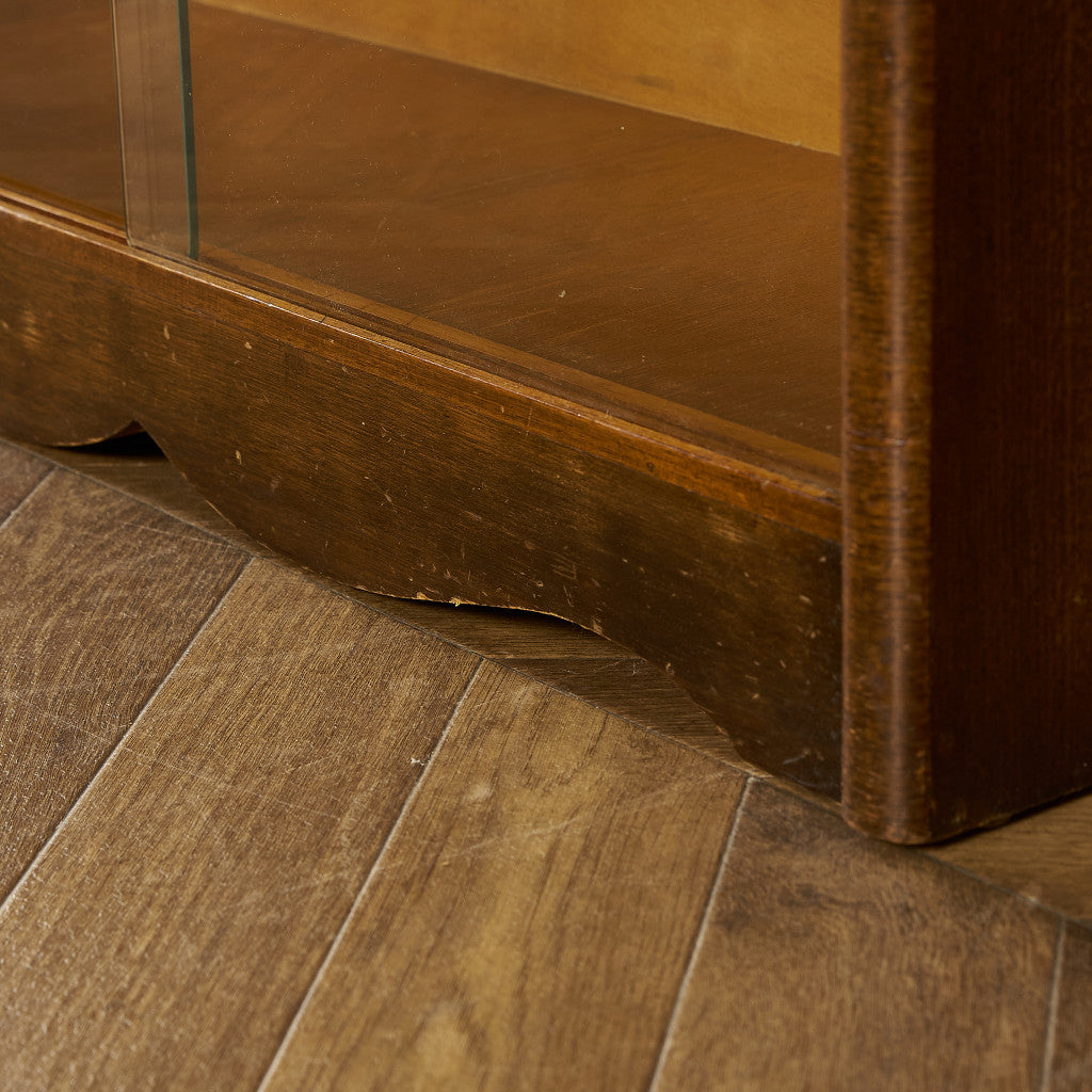 英国 クラシック ブックケース 食器棚 #90064