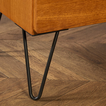 ヴィンテージ サイドボード カスタム アイアン ヘアピンレッグ