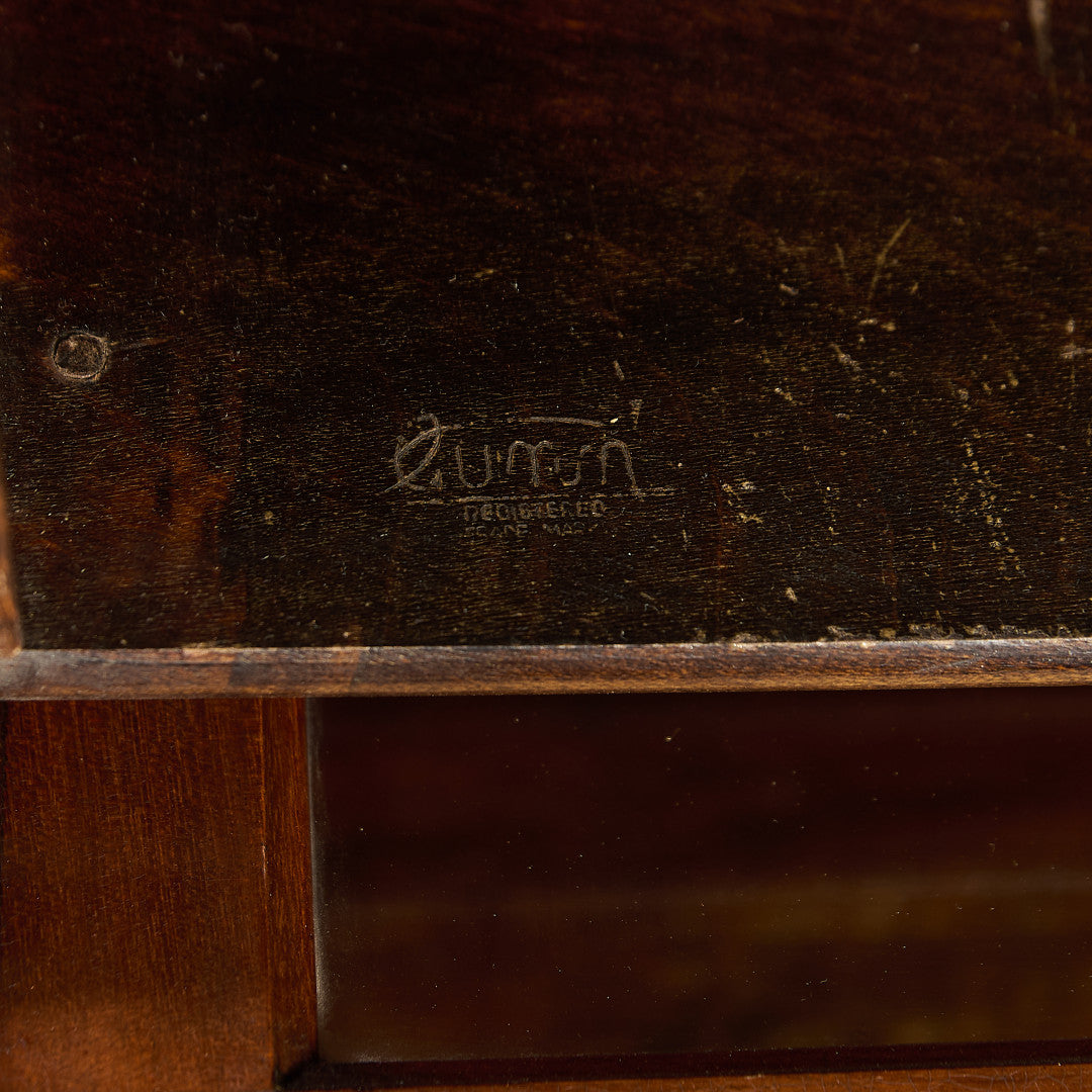 英国 クラシック 3段 スタッキング ブックケース