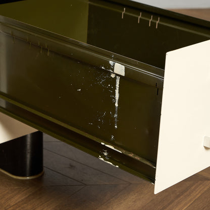 Lips ヴィンテージ 片袖デスク