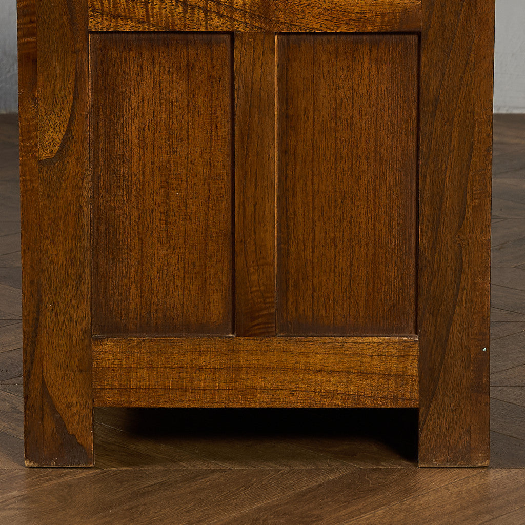 英国 クラシック オーク ブランケットボックス