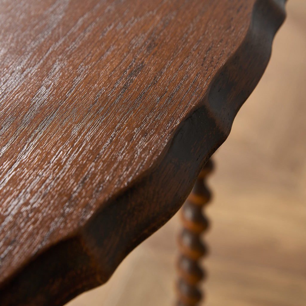 英国 クラシック バーリーシュガーツイスト サイドテーブル