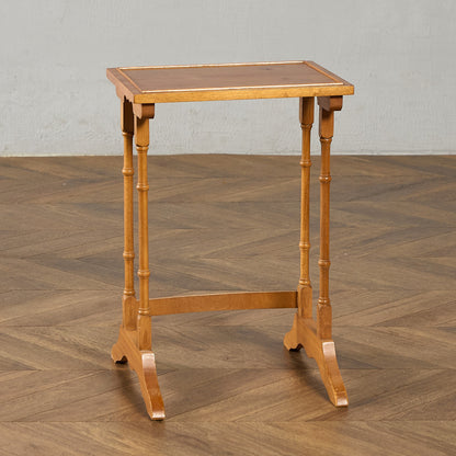 英国 クラシック イチイ ネストテーブル #95461