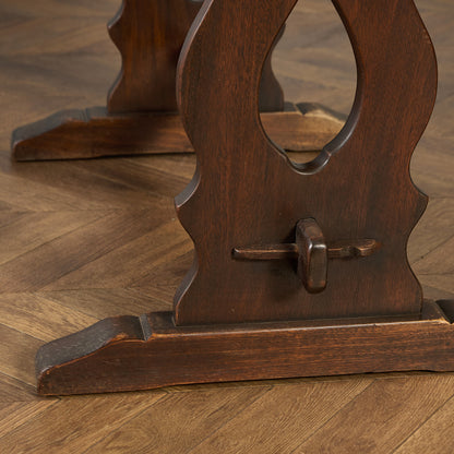 英国 クラシック ドローリーフ ダイニングテーブル