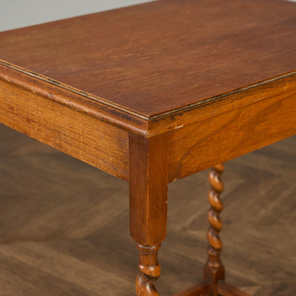 英国 クラシック バーリーシュガー ツイストレッグ サイドテーブル